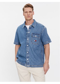 Tommy Jeans Koszula jeansowa DM0DM18957 Niebieski Regular Fit ze sklepu MODIVO w kategorii Koszule męskie - zdjęcie 181051017