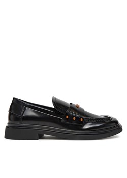 Pepe Jeans Loafersy Penny Studs PLS10427 Czarny ze sklepu MODIVO w kategorii Lordsy damskie - zdjęcie 181051159