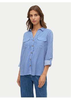 Vero Moda Koszula Bumpy 10275283 Niebieski Regular Fit ze sklepu MODIVO w kategorii Koszule damskie - zdjęcie 181051179
