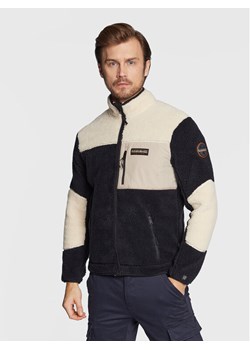 Napapijri Polar Yupik Fz 3 NP0A4GNT Czarny Regular Fit ze sklepu MODIVO w kategorii Bluzy męskie - zdjęcie 181051219