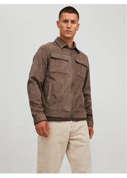 Jack&Jones Kurtka z imitacji skóry Payton 12213082 Brązowy Regular Fit ze sklepu MODIVO w kategorii Kurtki męskie - zdjęcie 181051247