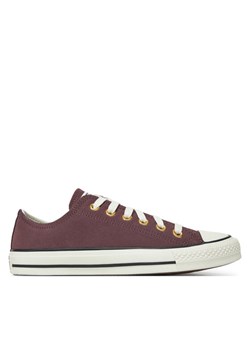 Converse Trampki Chuck Taylor All Star Leather A13815C Brązowy ze sklepu MODIVO w kategorii Trampki damskie - zdjęcie 181051279