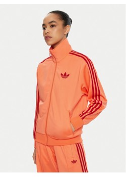adidas Bluza adicolor Classic Firebird JP2294 Pomarańczowy Loose Fit ze sklepu MODIVO w kategorii Bluzy damskie - zdjęcie 181051289