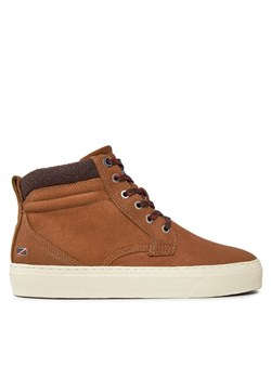 Pepe Jeans Sneakersy PMS30998 Brązowy ze sklepu MODIVO w kategorii Buty sportowe męskie - zdjęcie 181051478