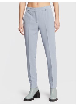 Bruuns Bazaar Spodnie materiałowe Rubysus BBW3165 Błękitny Slim Fit ze sklepu MODIVO w kategorii Spodnie damskie - zdjęcie 181051509