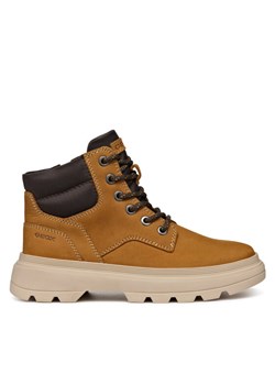 Geox Trapery J Kiddartah Boy J46M9A 032FU C2286 S Brązowy ze sklepu MODIVO w kategorii Buty zimowe dziecięce - zdjęcie 181051528