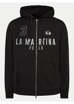 La Martina Bluza YMF305 FP568 Czarny Regular Fit ze sklepu MODIVO w kategorii Bluzy męskie - zdjęcie 181051556