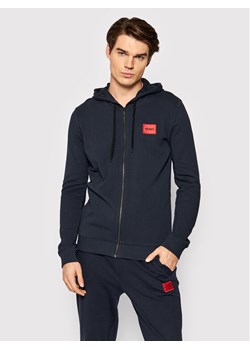 Hugo Bluza Daple212 50447972 Granatowy Regular Fit ze sklepu MODIVO w kategorii Bluzy męskie - zdjęcie 181051579