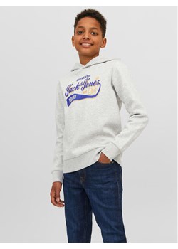 Jack&Jones Junior Bluza 12212287 Szary Regular Fit ze sklepu MODIVO w kategorii Bluzy chłopięce - zdjęcie 181051587