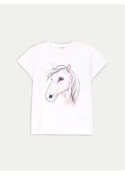 Coccodrillo T-Shirt ZC4143205VGA Biały Regular Fit ze sklepu MODIVO w kategorii Bluzki dziewczęce - zdjęcie 181051596