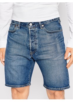 Levi's® Szorty jeansowe 501® Hemmed 36512-0164 Granatowy Regular Fit ze sklepu MODIVO w kategorii Spodenki męskie - zdjęcie 181051638