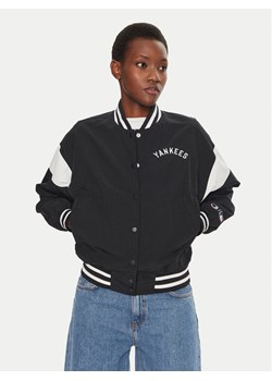 Champion Kurtka bomber Yankees 116470 Czarny Loose Fit ze sklepu MODIVO w kategorii Kurtki damskie - zdjęcie 181051689