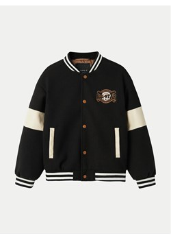 NAME IT Kurtka bomber Mikado 13237599 Czarny Regular Fit ze sklepu MODIVO w kategorii Kurtki chłopięce - zdjęcie 181051829
