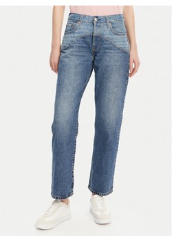 Levi's® Jeansy Western 501® 001V3-0001 Niebieski Regular Fit ze sklepu MODIVO w kategorii Jeansy damskie - zdjęcie 181051908