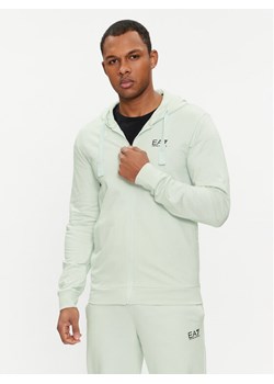 EA7 Emporio Armani Bluza 8NPM03 PJ05Z 1133 Zielony Regular Fit ze sklepu MODIVO w kategorii Bluzy męskie - zdjęcie 181051917