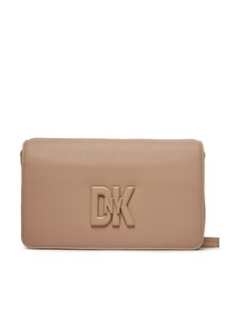 DKNY Torebka Seventh Avenue Md Fl R33EKY30 Beżowy ze sklepu MODIVO w kategorii Kopertówki - zdjęcie 181051959