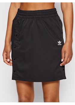 adidas Spódnica trapezowa Always Orginal Snap HF2023 Czarny Relaxed Fit ze sklepu MODIVO w kategorii Spódnice - zdjęcie 181052216