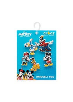 Crocs Ozdoba do butów Jibbitz™ Disney Mickey & Friends 5 Pack 10010001 Kolorowy ze sklepu MODIVO w kategorii Przypinki - zdjęcie 181052439