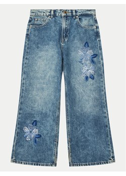 Guess Jeansy J5RA07 D45E0 Niebieski Regular Fit ze sklepu MODIVO w kategorii Spodnie dziewczęce - zdjęcie 181052459