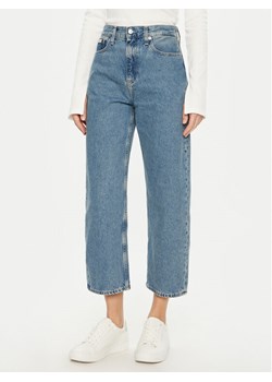 Calvin Klein Jeans Jeansy Barrel J20J225005 Niebieski Loose Fit ze sklepu MODIVO w kategorii Jeansy damskie - zdjęcie 181052495