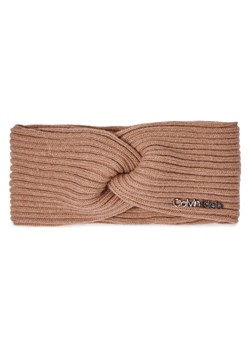Calvin Klein Opaska materiałowa Ck Must Logo Twisted Headband K60K611400 Fioletowy ze sklepu MODIVO w kategorii Opaski do włosów - zdjęcie 181052518