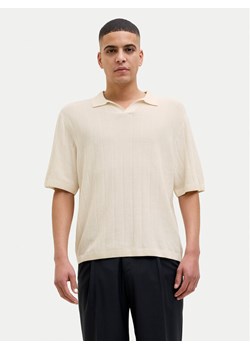 Jack&Jones Sweter Varenna 12272578 Beżowy Relaxed Fit ze sklepu MODIVO w kategorii Swetry męskie - zdjęcie 181052527