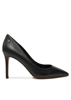 Tommy Hilfiger Szpilki Essential Pointed Pump FW0FW07533 Czarny ze sklepu MODIVO w kategorii Czółenka - zdjęcie 181052629