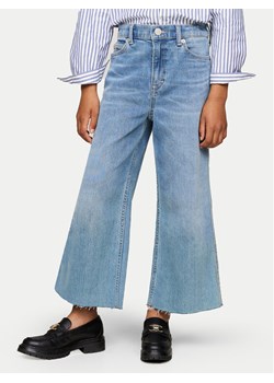 Tommy Hilfiger Jeansy KG0KG08145 Niebieski Wide Leg ze sklepu MODIVO w kategorii Spodnie dziewczęce - zdjęcie 181052715