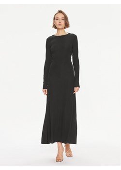 TWINSET Sukienka wieczorowa 241TE2130 Czarny Regular Fit ze sklepu MODIVO w kategorii Sukienki - zdjęcie 181052726