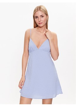 Gina Tricot Sukienka letnia Mini dress 19932 Fioletowy Regular Fit ze sklepu MODIVO w kategorii Sukienki - zdjęcie 181052757