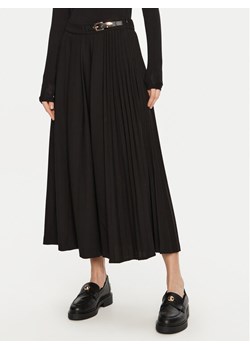 Lola Casademunt by Maite Spódnica plisowana MF2408004 Czarny Regular Fit ze sklepu MODIVO w kategorii Spódnice - zdjęcie 181052779