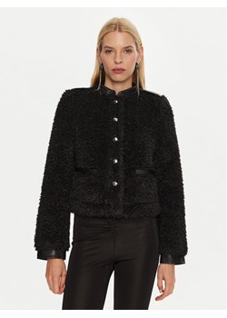 Patrizia Pepe Futro 2O0142/E054-K103 Czarny Regular Fit ze sklepu MODIVO w kategorii Futra damskie - zdjęcie 181052796