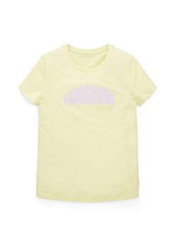 Tom Tailor T-Shirt 1035125 Żółty Regular Fit ze sklepu MODIVO w kategorii Bluzki dziewczęce - zdjęcie 181052836