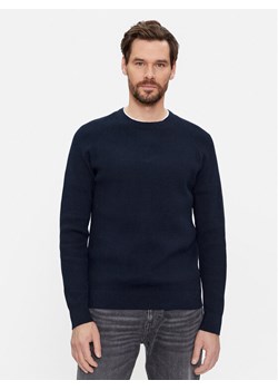 s.Oliver Sweter 2134065 Granatowy Regular Fit ze sklepu MODIVO w kategorii Swetry męskie - zdjęcie 181052935