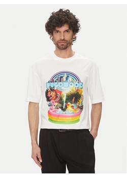 HUGO T-Shirt Duwood 50538512 Biały Relaxed Fit ze sklepu MODIVO w kategorii T-shirty męskie - zdjęcie 181053019