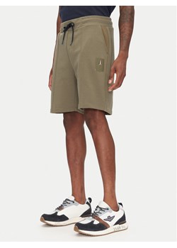 Aeronautica Militare Szorty sportowe 251BF020F584 Khaki Regular Fit ze sklepu MODIVO w kategorii Spodenki męskie - zdjęcie 181053027
