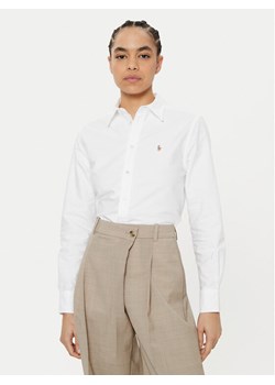 Polo Ralph Lauren Koszula 211970736001 Biały Relaxed Fit ze sklepu MODIVO w kategorii Koszule damskie - zdjęcie 181053056
