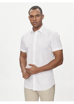 Jack&Jones Koszula Joe 12195062 Biały Slim Fit ze sklepu MODIVO w kategorii Koszule męskie - zdjęcie 181053057