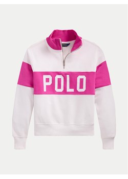 Polo Ralph Lauren Bluza 313957302001 Różowy Regular Fit ze sklepu MODIVO w kategorii Bluzy dziewczęce - zdjęcie 181053108
