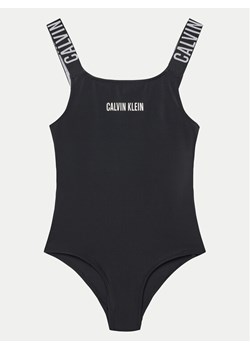 Calvin Klein Swimwear Strój kąpielowy KY0KY00098 Czarny ze sklepu MODIVO w kategorii Stroje kąpielowe - zdjęcie 181053129
