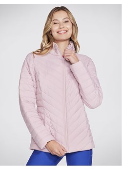Skechers Kurtka anorak Goshield Everyday Jacket JA6 Różowy Regular Fit ze sklepu MODIVO w kategorii Kurtki damskie - zdjęcie 181053136