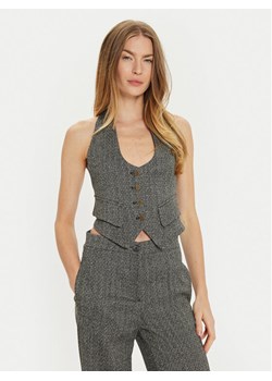 ViCOLO Kamizelka TS0510 Szary Regular Fit ze sklepu MODIVO w kategorii Kamizelki damskie - zdjęcie 181053137