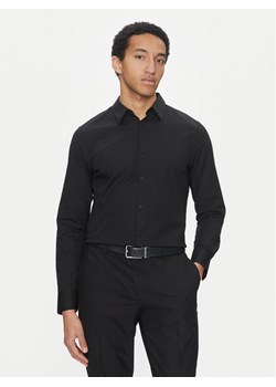 Calvin Klein Koszula LV04LB145G Czarny Slim Fit ze sklepu MODIVO w kategorii Koszule męskie - zdjęcie 181053156
