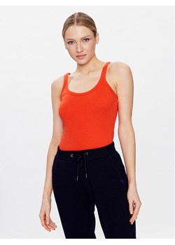 United Colors Of Benetton Top 3GA2E8397 Pomarańczowy Regular Fit ze sklepu MODIVO w kategorii Bluzki damskie - zdjęcie 181053176