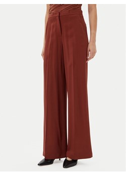 PINKO Spodnie materiałowe Pergamino 100331 A213 Brązowy Regular Fit - id: 0000305098047 - marki Pinko - 181053178 PINKO Spodnie materiałowe Pergamino 100331 A213 Brązowy Regular Fit ze sklepu MODIVO w kategorii Spodnie damskie - zdjęcie 181053178