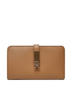 Tommy Hilfiger Mały Portfel Damski Th Heritage Med Wallet AW0AW17262 Brązowy ze sklepu MODIVO w kategorii Portfele damskie - zdjęcie 181053188