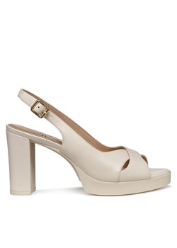 Geox Sandały D Walk Pleasure 85S D45B6C 000TU C1122 Beżowy ze sklepu MODIVO w kategorii Sandały damskie - zdjęcie 181053317