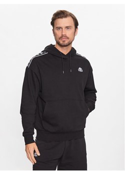 Kappa Bluza 313007 Czarny Regular Fit ze sklepu MODIVO w kategorii Bluzy męskie - zdjęcie 181053318