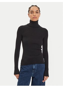 IVY OAK Golf Karo IO113030 Czarny Slim Fit ze sklepu MODIVO w kategorii Swetry damskie - zdjęcie 181053327