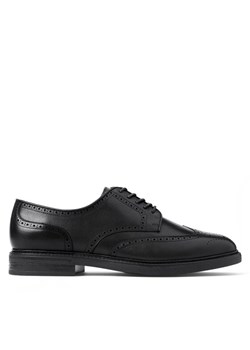 Polo Ralph Lauren Półbuty Asher Wgtip 803955640002 Czarny ze sklepu MODIVO w kategorii Buty eleganckie męskie - zdjęcie 181053335